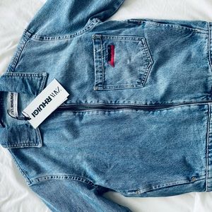 Rhugi x Zara collab denim jacket